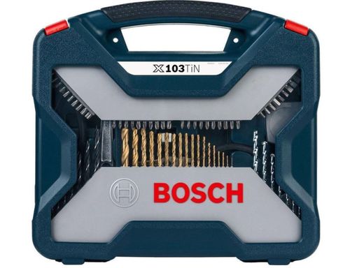 JOGO DE FERRAMENTAS X-LINE COM 103 PEÇAS BOSCH