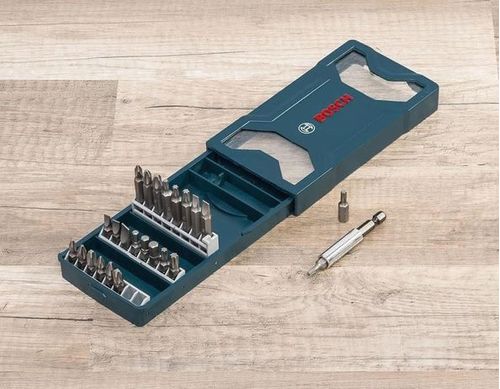 JOGO DE BITS MINI X-LINE COM 25 PONTAS PARA PARAFUSAR BOSCH