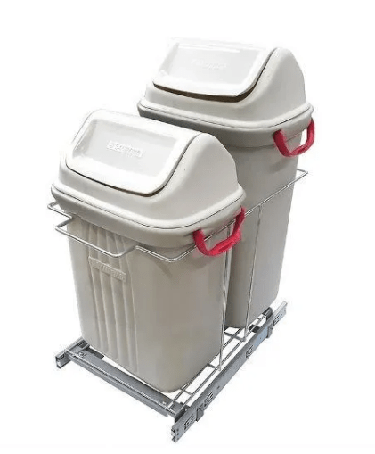 Lixeira Eco 49l Cromado 8686 Jomer