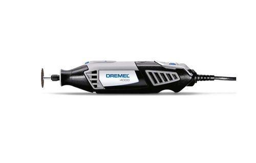 MICRORRETÍFICA 4000 127V COM 3 ACOPLAMENTO + 36 ACESSÓRIOS E MALETA DREMEL