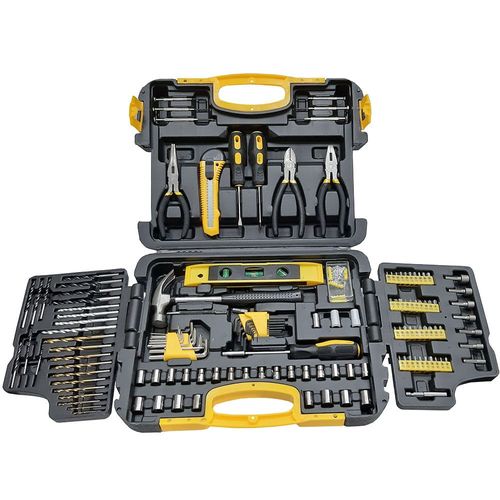 KIT JOGO DE FERRAMENTAS 300 PEÇAS MULTIUSO COM MALETA TITANIUM TOOLS
