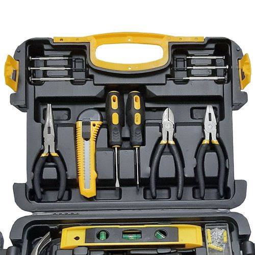 KIT JOGO DE FERRAMENTAS 300 PEÇAS MULTIUSO COM MALETA TITANIUM TOOLS