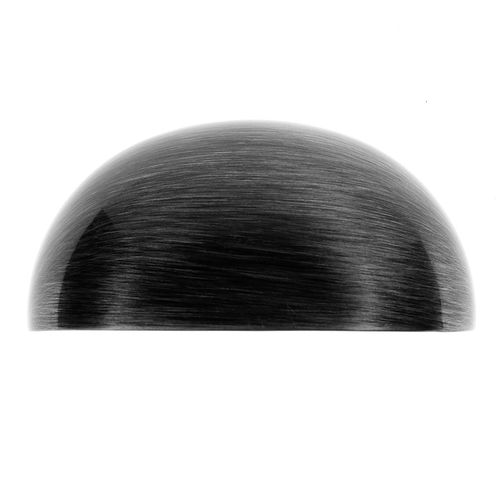 Puxador Concha Lisa 64mm Prata Velha Gruppa