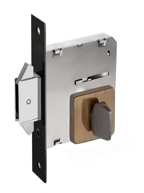 Fechadura Banheiro Bico Duplo 5006 45mm Antique Arouca