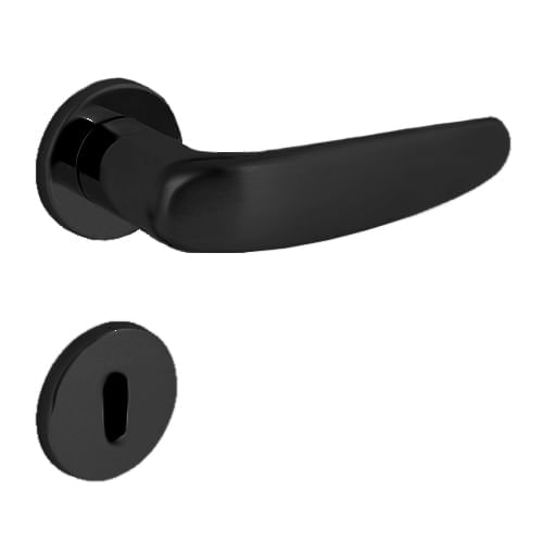 Fechadura Interna Polo 55mm Preta Arouca