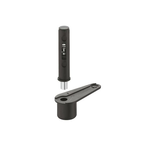 Dobradiça Pivotante 140º 12 a 21mm Preta Hafele
