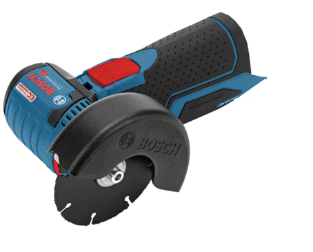 ESMERILHADEIRA ANGULAR A BATERIA 3" BOSCH GWS 12V-76 SEM BATERIA E CARREGADOR BOSCH