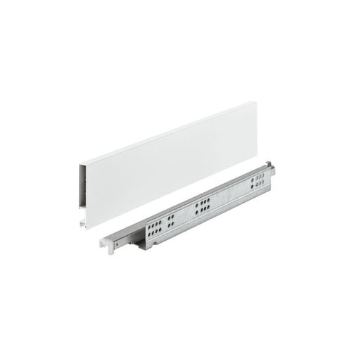 Kit Gaveta Matrix Invisa Sl 175x400mm 30kg Push To Open Branca Hafele