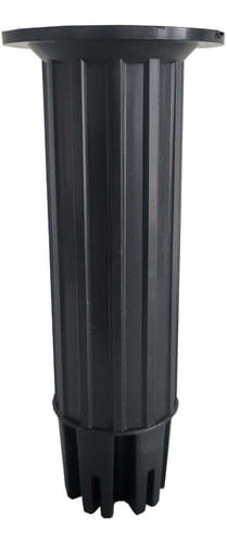 Kit 10 Pés P/ Móveis 14cm com Regulagem Preto  Star