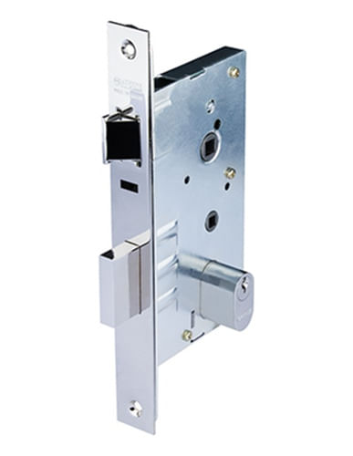 Fechadura Externa 330 St2 55mm C/cilindro Cromado La Fonte
