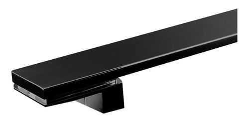 PUXADOR BIG LIVING DUPLO 1500MM PRETO ZEN