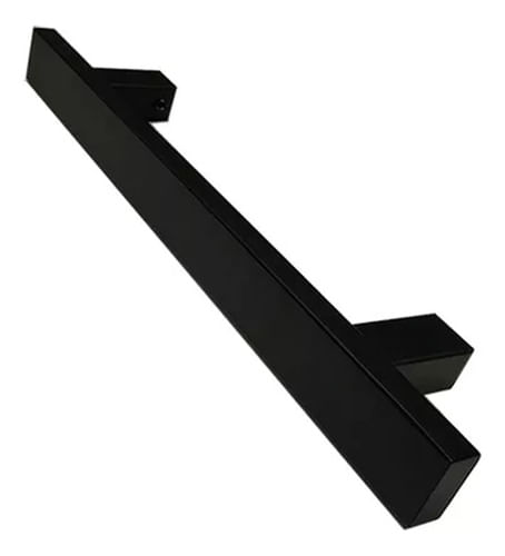 Puxador Duplo Basic 1000mm Inox Preto Fosco Formi