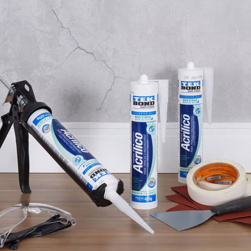 Adesivo Selador de Trincas 425g Branco Tekbond