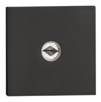 Trava Tetra Zamac 1500 Roseta Quadrada Preto Pado