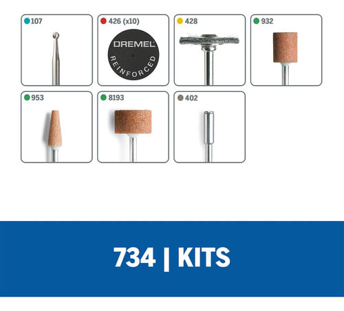 Kit Acessórios Metal Micro Retífica 16 Peças Dremel