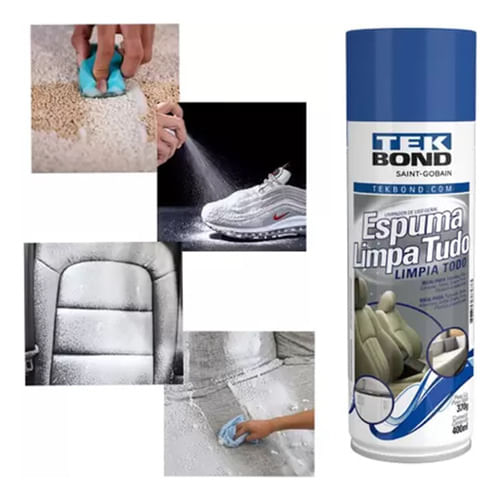 Espuma Limpa Tudo 370g 400ml Tekbond