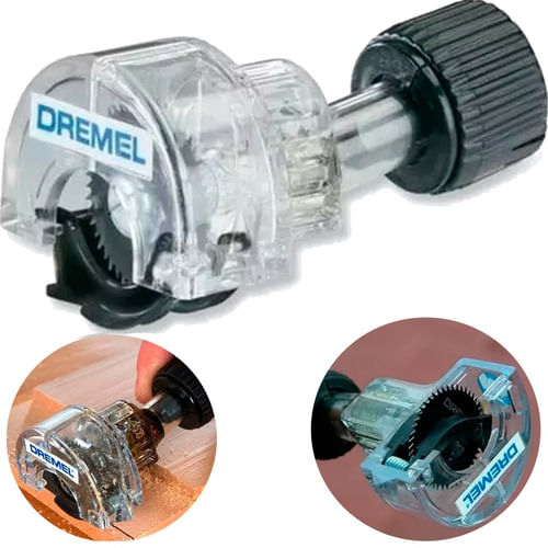 Acoplamento de Micro Retífica Minisserra Dremel