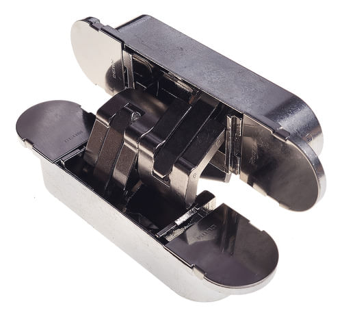 Dobradiça Invisível 3d 1131 Inox Polida Gran Casa