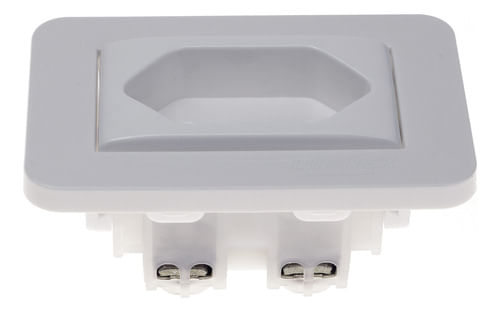 Tomada Plus 10a Branco  Lumitek