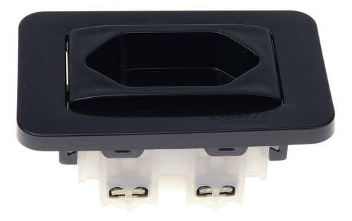 Tomada Plus 20a Preto  Lumitek