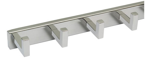 Cabide 4 Ganchos Ayra Inox Polido Formi