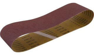 LIXA PARA CINTA 100MM X 915MM G120 COM 5 PEÇAS VONDER