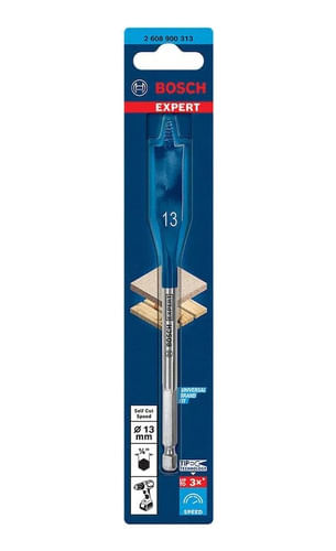 BROCA CHATA ENCAIXE HEXAGONAL Ø13MM X 152MM 1/4 SPEED BOSCH