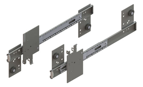 Sistema Rivelato Embutido 337mm Escamoteável 20 a 30mm Rometal