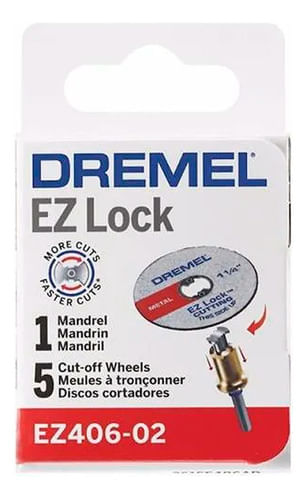 SET DE DISCOS DE CORTE 6 PEÇAS MODELO EZ406 DREMEL