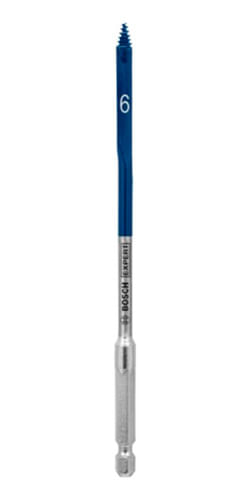 Broca Chata Encaixe Hexagonal Ø6mm X 152mm 1/4 Speed Bosch