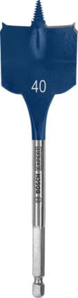 Broca Chata Encaixe Hexagonal Ø40mm X 152mm 1/4 Speed Bosch