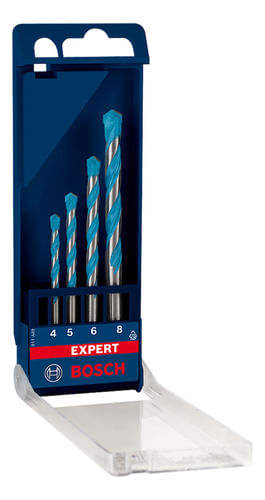 Kit de Brocas Multi Cyl-9 Expert Ø4/05/06/08mm Bosch