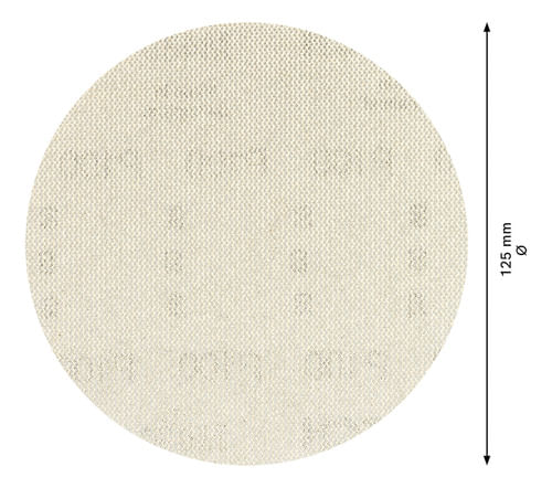 DISCO DE LIXA EXPERT 125MM G240 M480 5 PEÇAS BOSCH