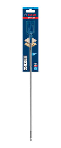 BROCA CHATA ENCAIXE HEXAGONAL Ø20MM X 400MM 1/4 SPEED BOSCH