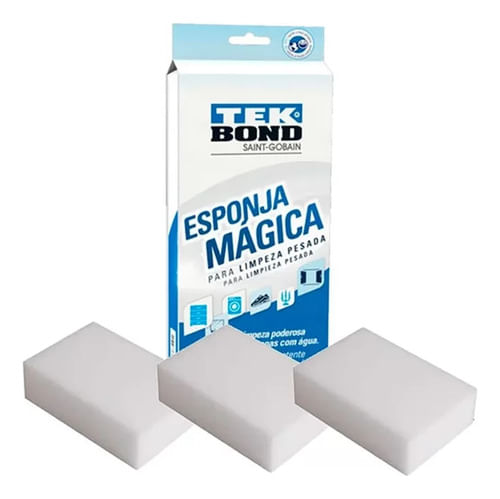 Esponja Magica 3 Unidades Tekbond