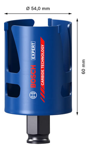 SERRA COPO 54MM EXPERT MULTIMATERIAL POWER CHANGE BOSCH
