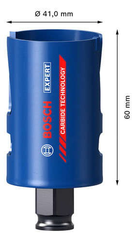 Serra Copo 41mm Expert Multimaterial Power Change Bosch