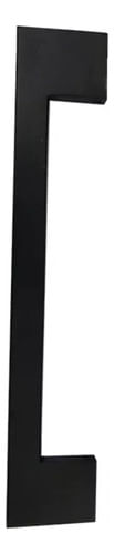 Puxador Bene Simples 800mm Inox Preto Fosco Formi