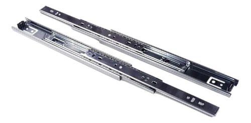 Corrediça Telescópica 50cm Larga H45 35kg Renna