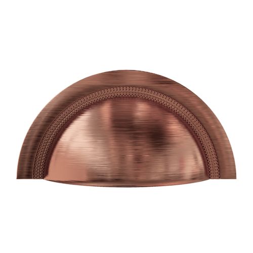Puxador Concha Shell 64mm Cobre Vecchio Zen