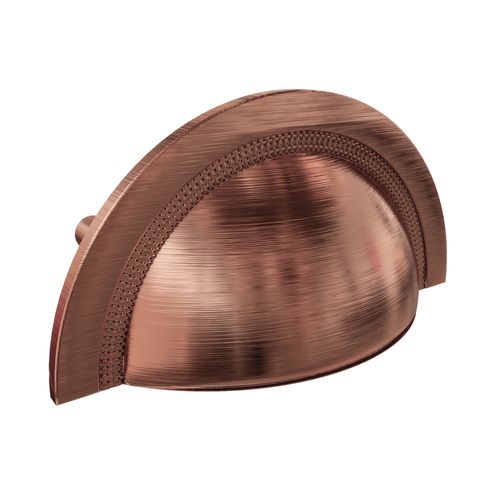 Puxador Concha Shell 64mm Cobre Vecchio Zen