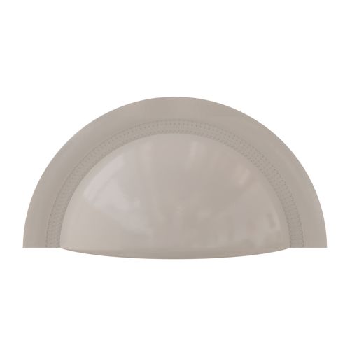 Puxador Concha Shell 48mm Branco Zen