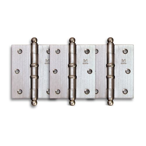 Dobradiça Reforçada 5535 3.½ X 3 Cromo Acetinado Rodrigues