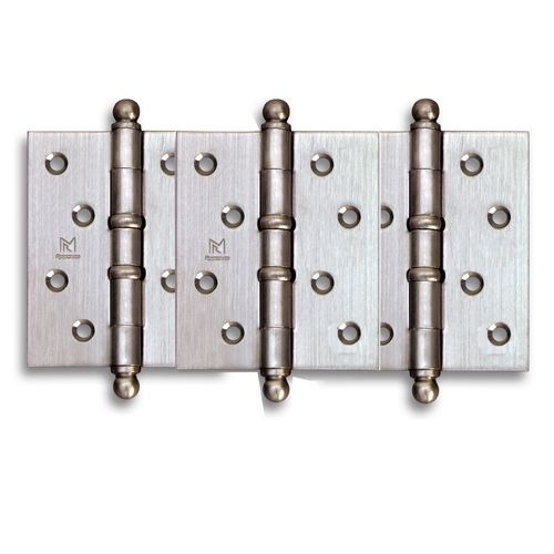 Dobradiça Reforçada 5535 4 X 3" Cromo Acetinado Rodrigues