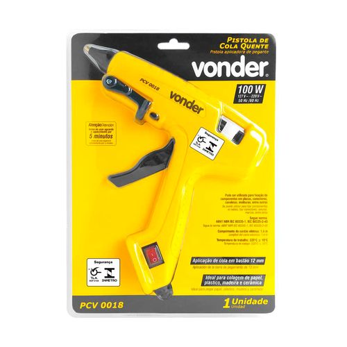 Pistola de Cola Quente 100w Pcv 0018 Vonder