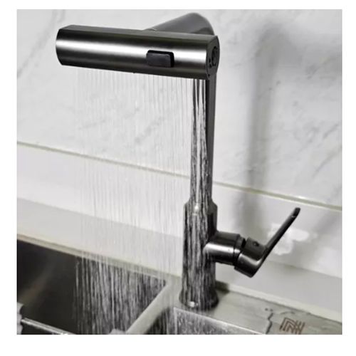Monocomando Articulado Xsc-8905a para Cozinha Cinza Telca