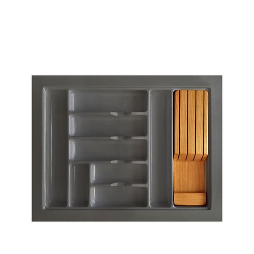 Divisor de Talheres Og-148 65cm X 49,5cm Cinza com Faqueiro Marcoplast