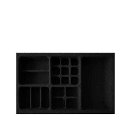 Porta Jóia Pj 08 28,2cm X 45,3cm Preto Aveludado Marcoplast