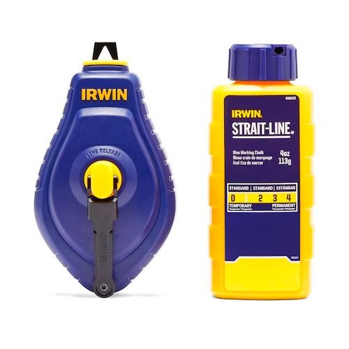 Jogo Carretel de Linha + Giz Azul Iwht48442bc Irwin