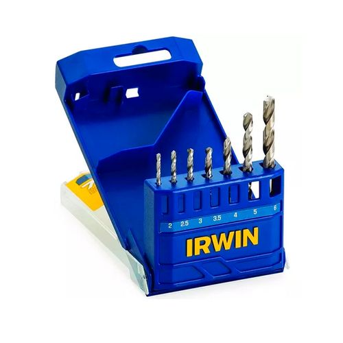 JOGO DE BROCAS PARA METAL COM 7 PEÇAS 1865309 IRWIN
